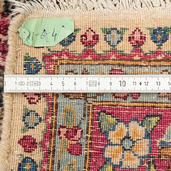 A carpet, Kerman, ca 323 x 213 cm.
