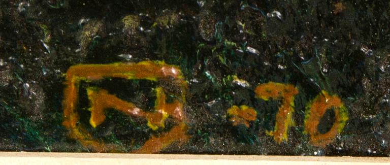 Gerd Nordenskjöld, oil on canvas signed and dated 70.