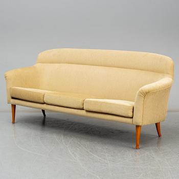 KERSTIN HÖRLIN-HOLMQUIST, soffa, Triva, Nordiska Kompaniets verkstäder, Nyköping, 1950/60-tal.