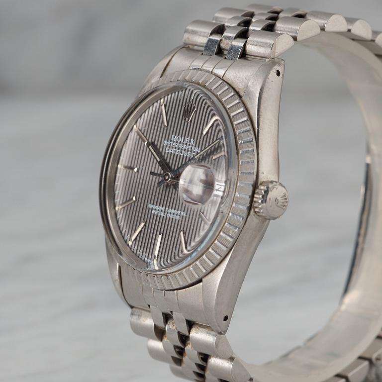 ROLEX, Datejust, "Tapestry dial".