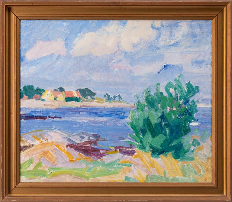 Kraesten Iversen, Coastal village.