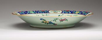 FAT, porslin, Qingdynasti, 1800-tal.