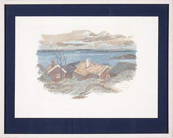 Roland Svensson · ROLAND SVENSSON, färglitografi, signerad, H.C 50 ex.