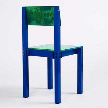 Fredrik Paulsen, a unique chair, "Chair One Open Air, Space is the place", JOY, 2024.