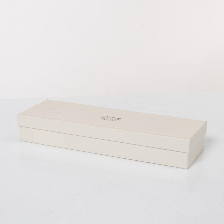 Tårtspade samt kaffeskedar, 12 st, silver, bl a Åhlins Silversmide Ab, Luleå 1967.