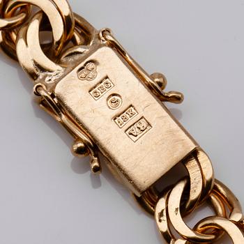 ARMBAND, 18K guld, svenska stämplar, 1971. Vikt ca 25 g.