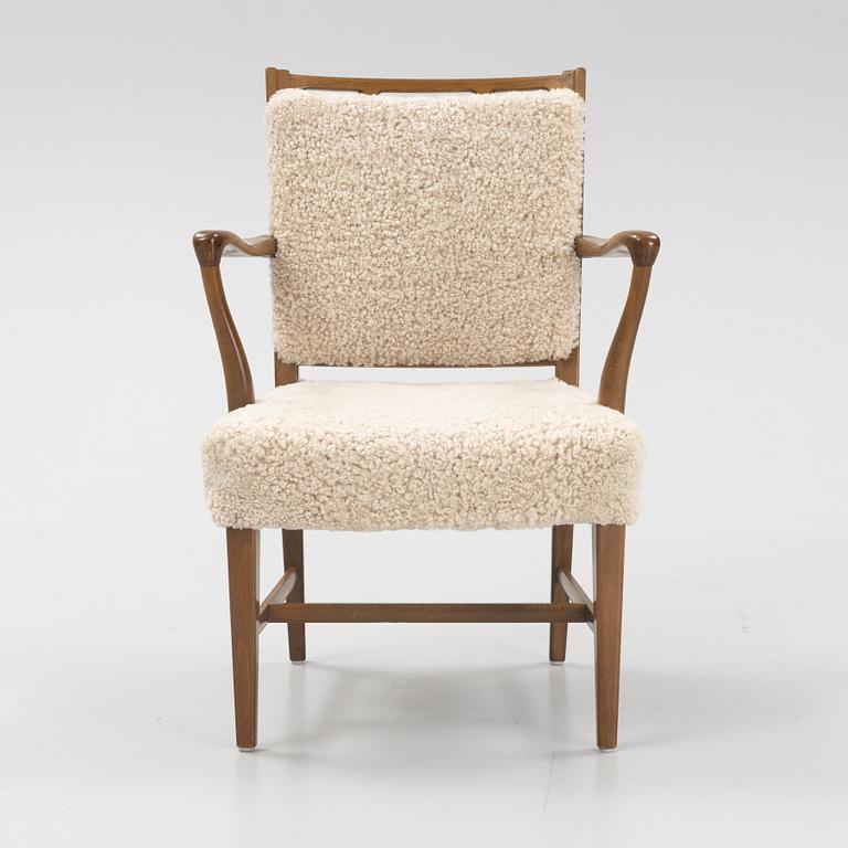 David Rosén, a Swedish Modern easy chair, 1940's/50's.