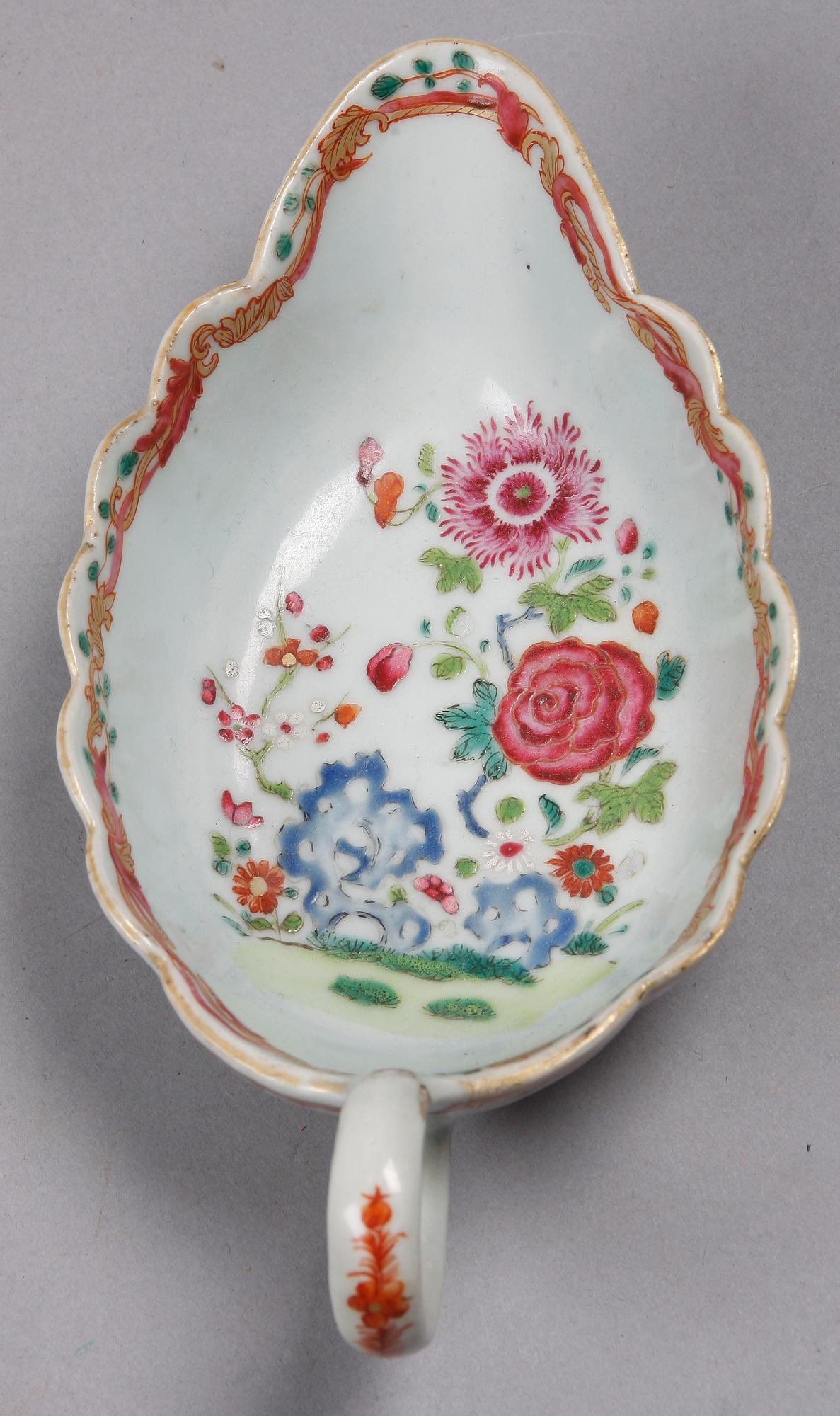 SÅSSNIPA, porslin, Kina, 1700-tal.