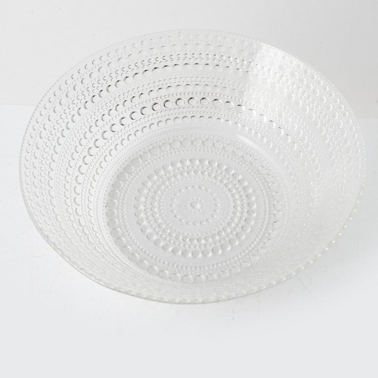 Oiva Toikka, 38 pieces of a 'Kastelhelmi' glassservice, Finland.