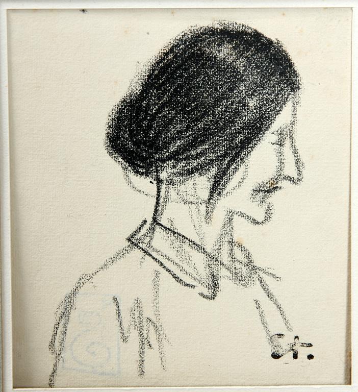 THÉOPHILE STEINLEN, litografi, stämpelsign.