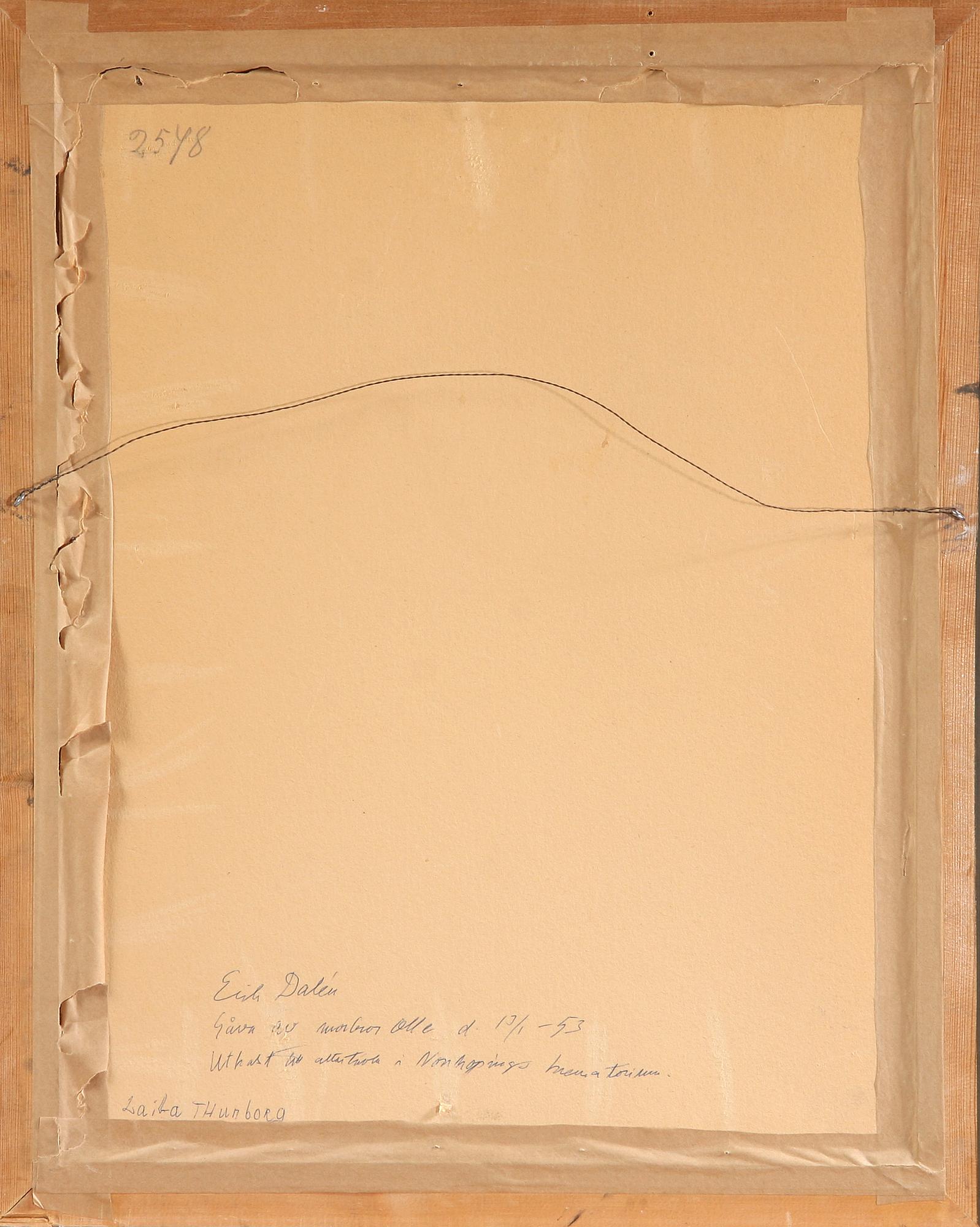 OLLE HJORTZBERG, akvarell, sign.