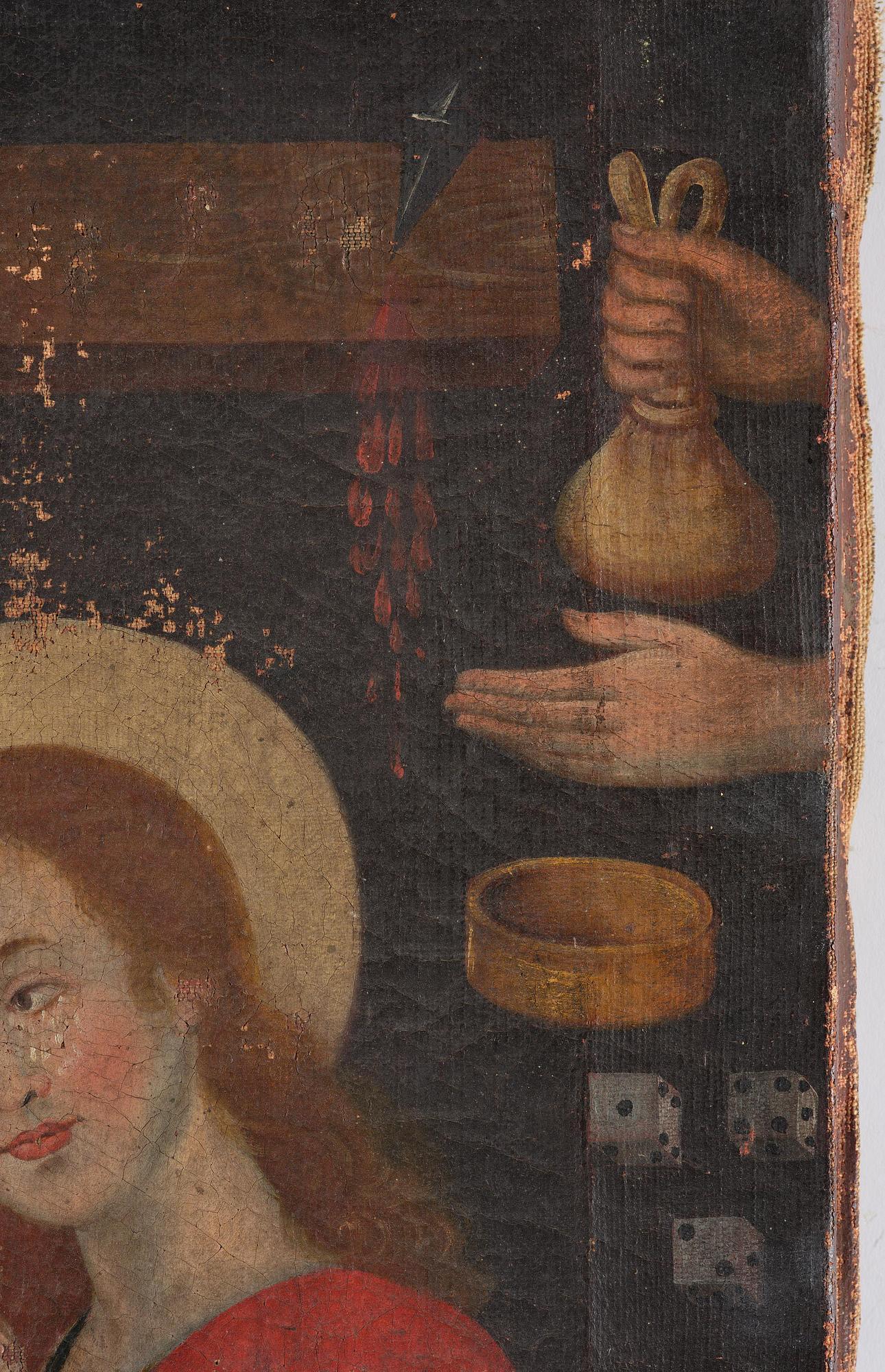 Italian school, probably 17th century, True portrait of the most holy pieta of Caninbio.