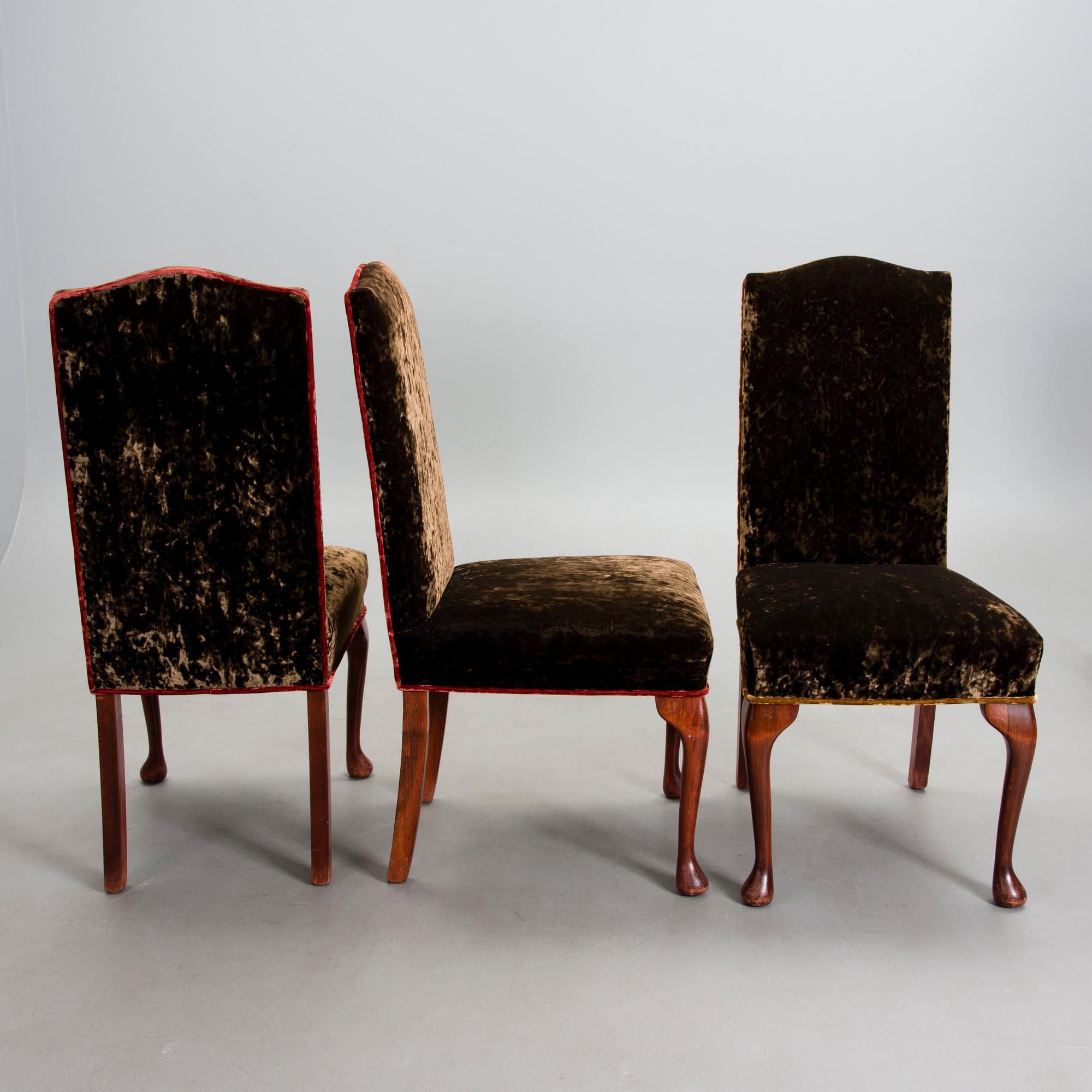 STOLAR, 10 st, England 1900-talets slut.