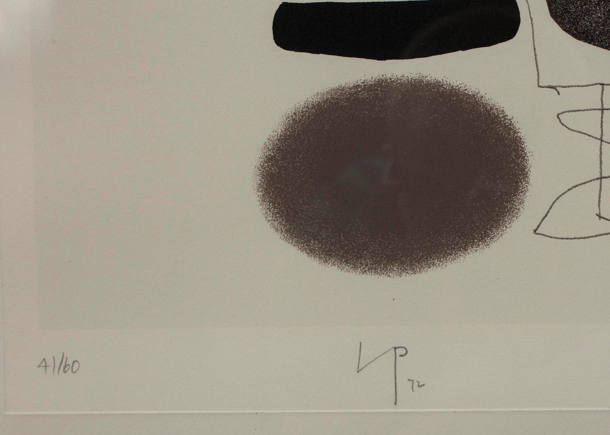 VICTOR PASMORE, litografia, numr. 41/60, sign. och dat. 72.