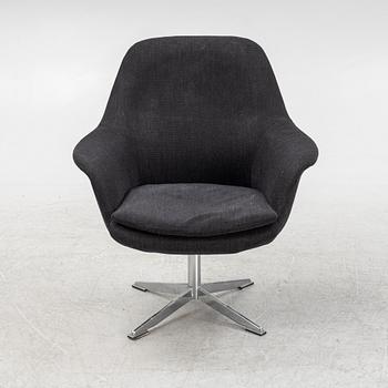 Axel Larsson, A Swivel Easy Chair, "Columbi", Verkstads AB Lindqvist Motala, 1960-tal.