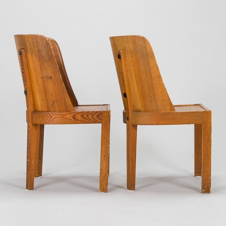 Axel Einar Hjorth, Two 1930s 'Lovö' chairs for Nordiska Kompaniet.