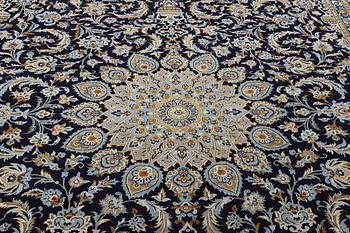 A carpet, Kashan, c. 410 x 311 cm.