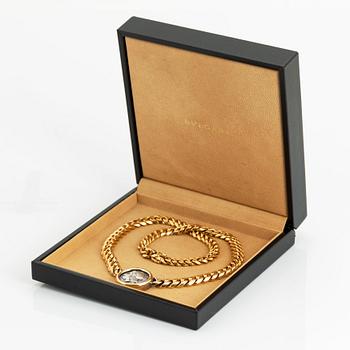 A Bulgari "Monete" necklace.