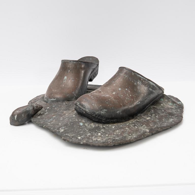 Björn Jäderås, sculpture, bronze, signed.