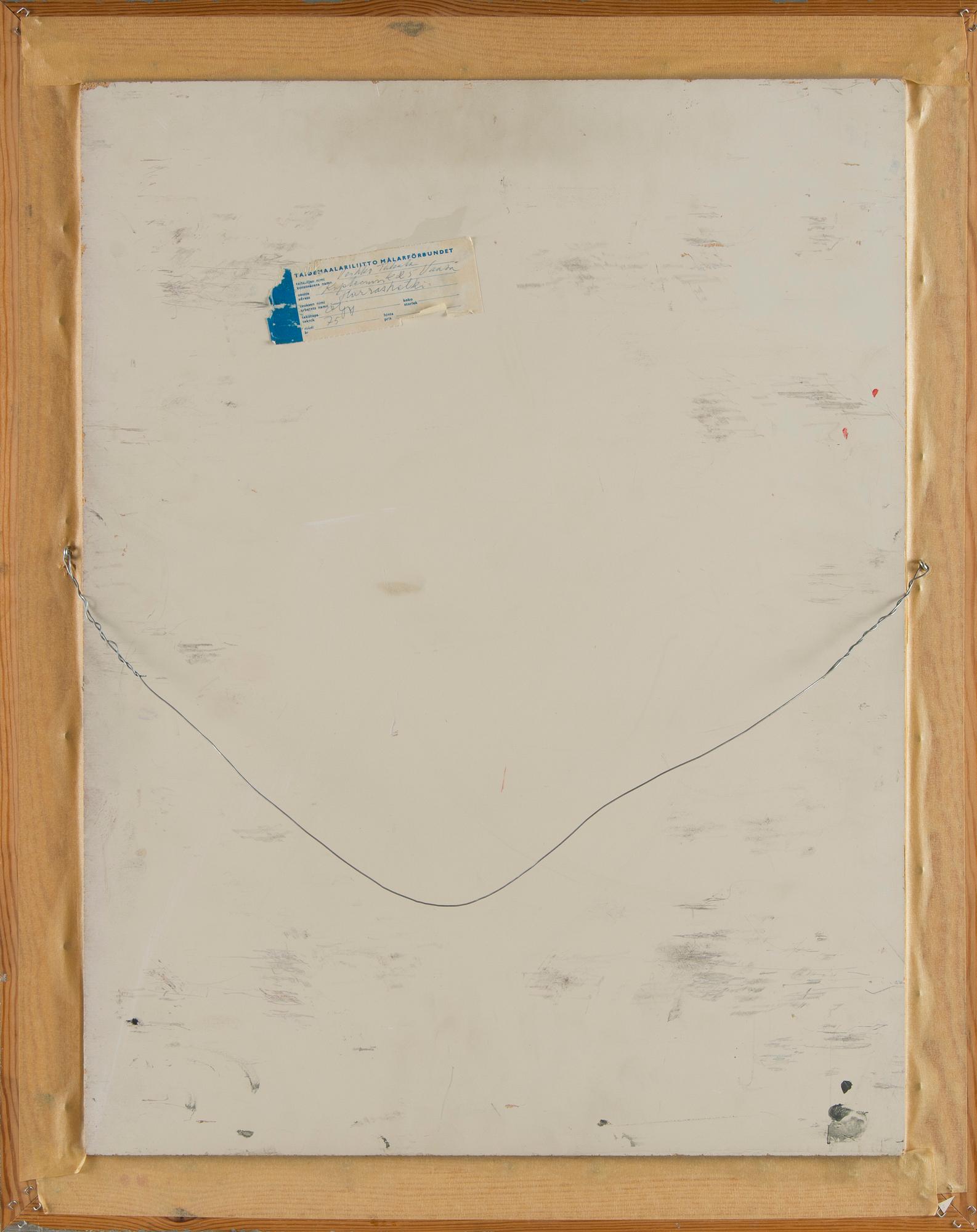 Veikko Takala, "Andäktig stund".