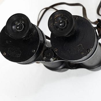 Marinkikare, 2 st, Zeiss Jen Delfort 18x50 och Barr & Stroud 7 x.