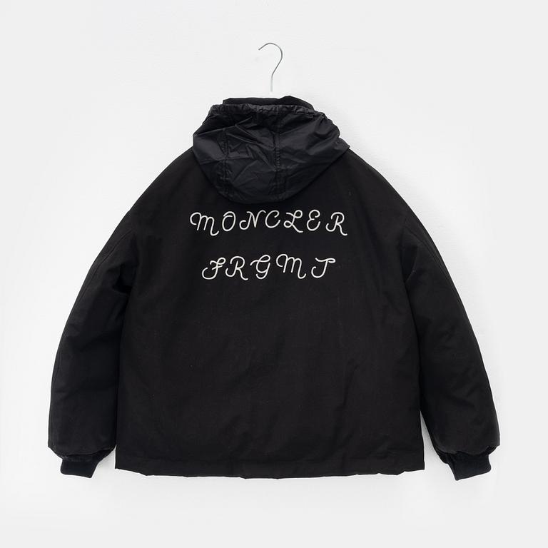 Moncler, "FRGMT Hiroshi Fujiwara", dunjacka samt täckkjol, storlek 38.