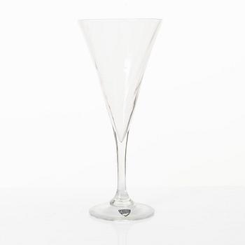 Gunnar Cyrén, Champagnestrutar, 12 st, "Helena", Orrefors.