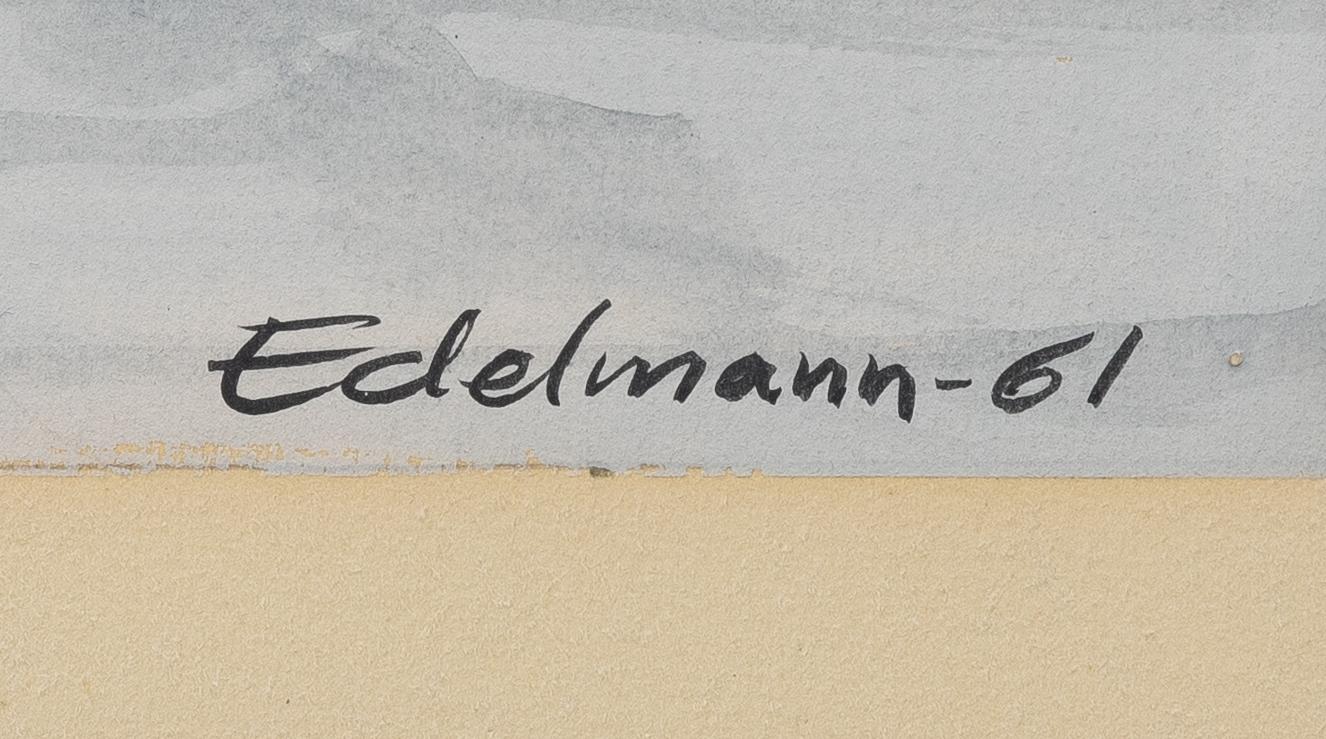 Yrjö Edelmann, Fiskebåt.