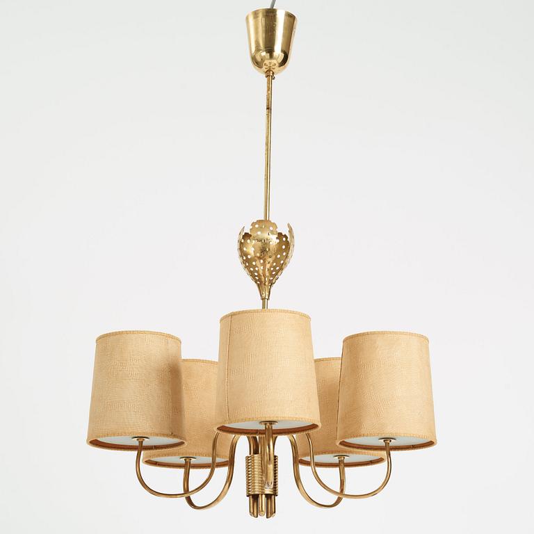 Paavo Tynell, taklampa, modell 9030, Taito 1940-50-tal.