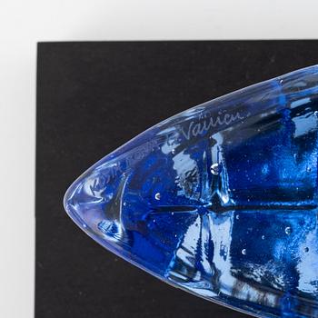 Bertil Vallien, a glass sculpture, signed. Limited edition.