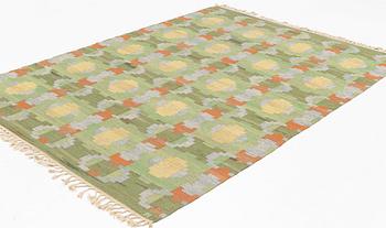 Judith Johansson, a carpet,  "Lönn", flat weave, ca 240 x 173,5 signed JJ M.