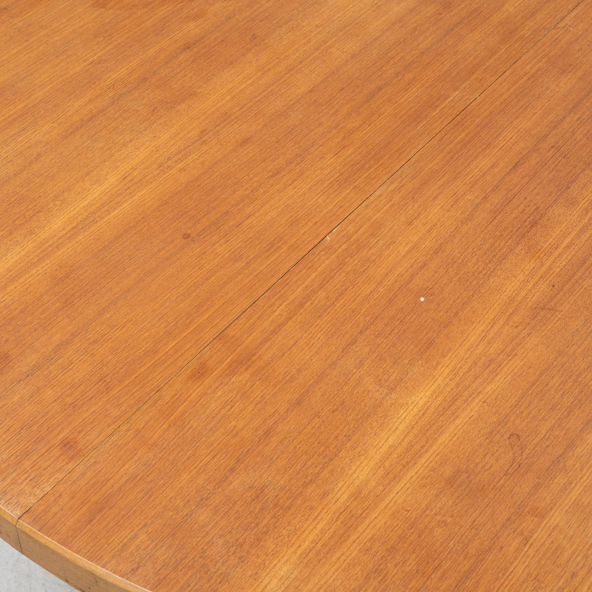 David Rosén, matbord modell "570-025" samt stolar 4+4 st ur Futura-serien, Nordiska Kompaniet, 1950-tal.