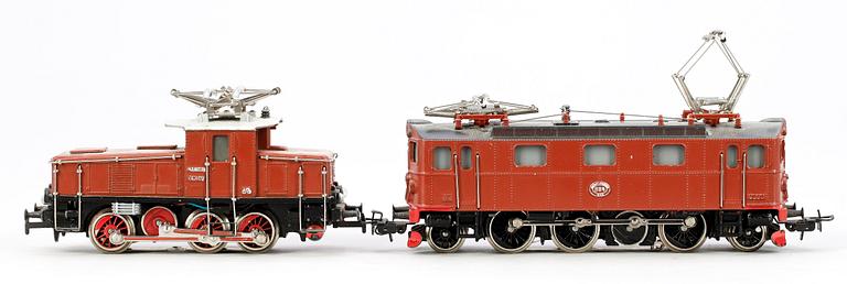 ELLOK, 2st. Märklin H0 3001 samt 3030, 1900-talets andra hälft.