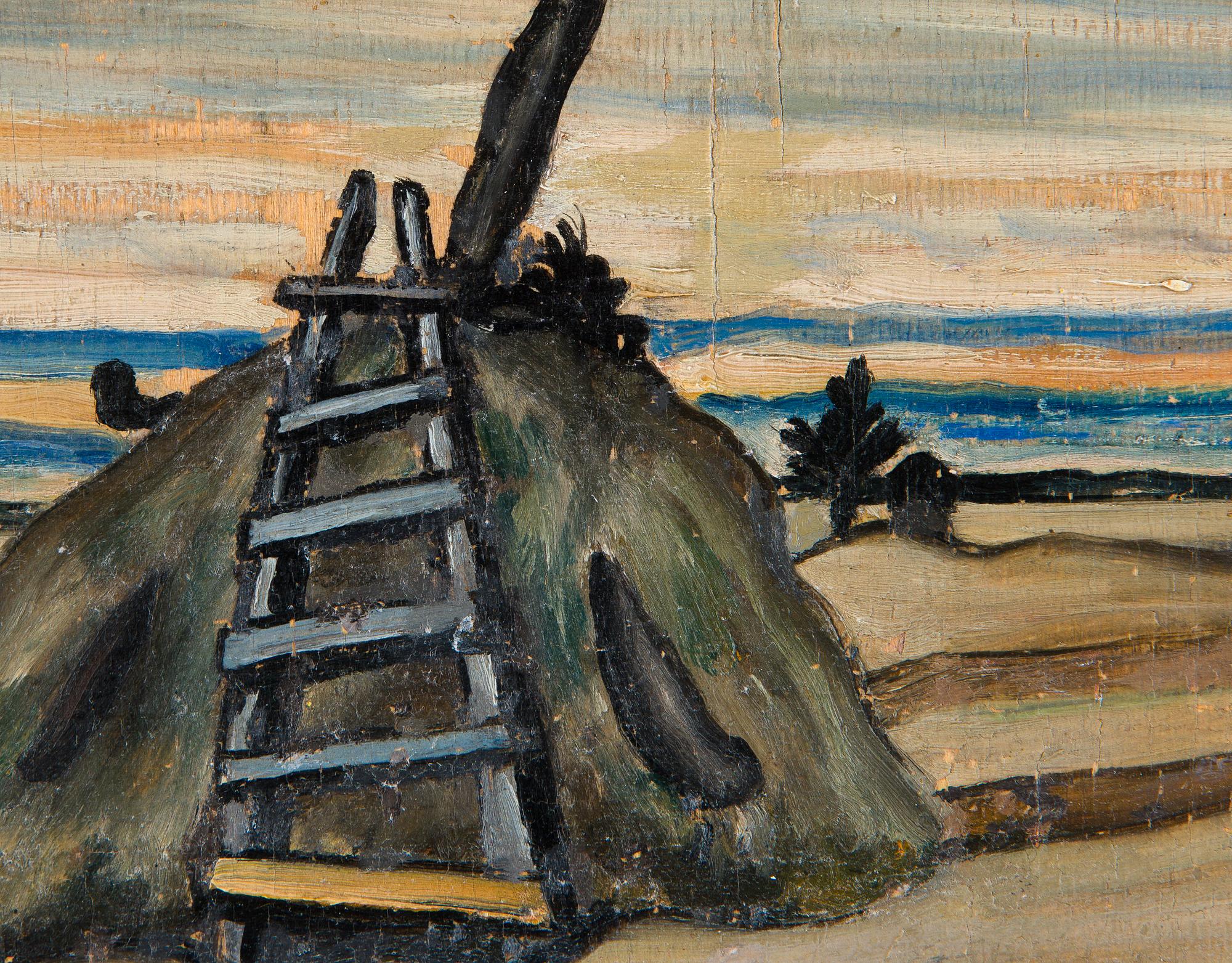 Vilho Lampi, Heinäsuova Limingan pellolta,