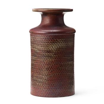 142. Stig Lindberg, a stoneware vase, Gustavsberg studio 1969.