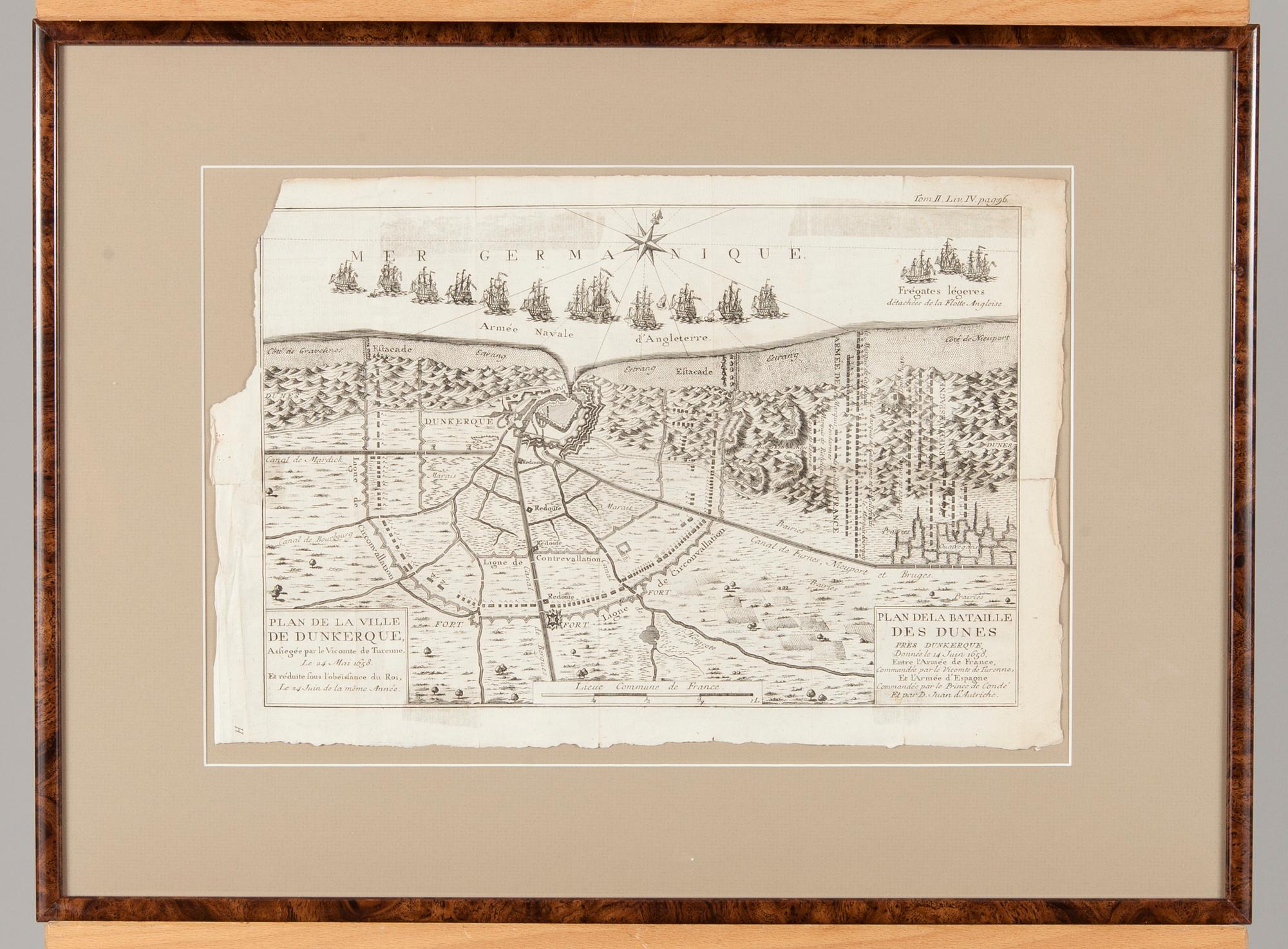 KOPPARSTICK, Dunkerque 1658.