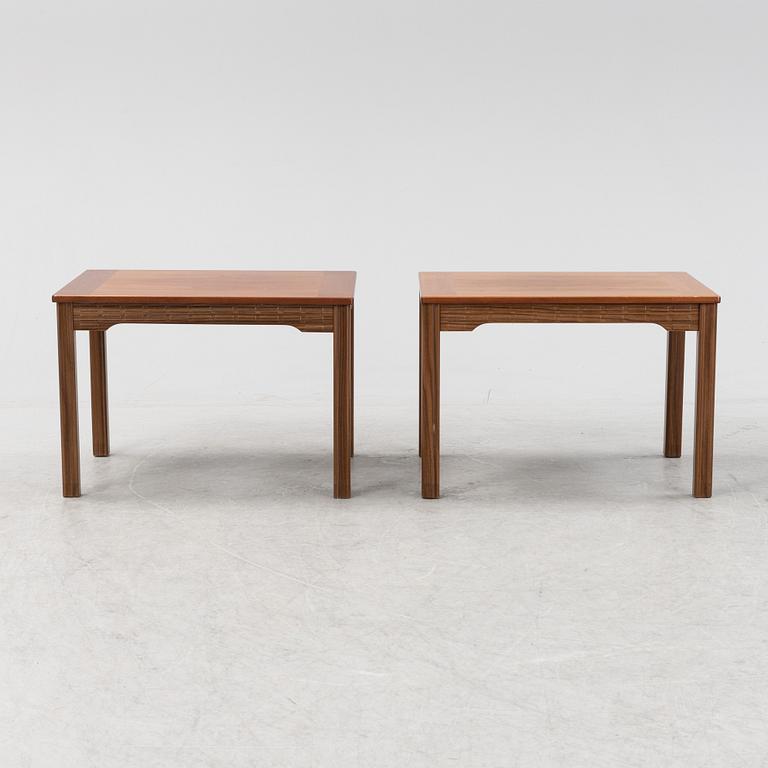 Sidobord, ett par, Alberts, Tibro, 1970-tal.