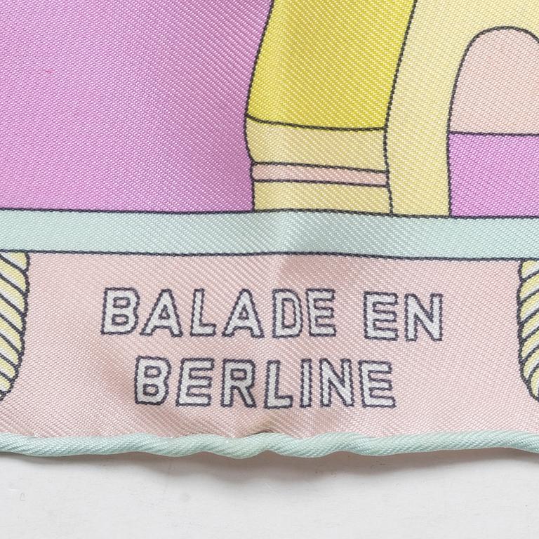 Hermès, scarf / handlerchief, "Balade en Berline".