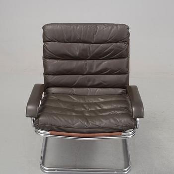 Armchairs, a couple, "Fuga" John Mortensen, Thams Møbler.