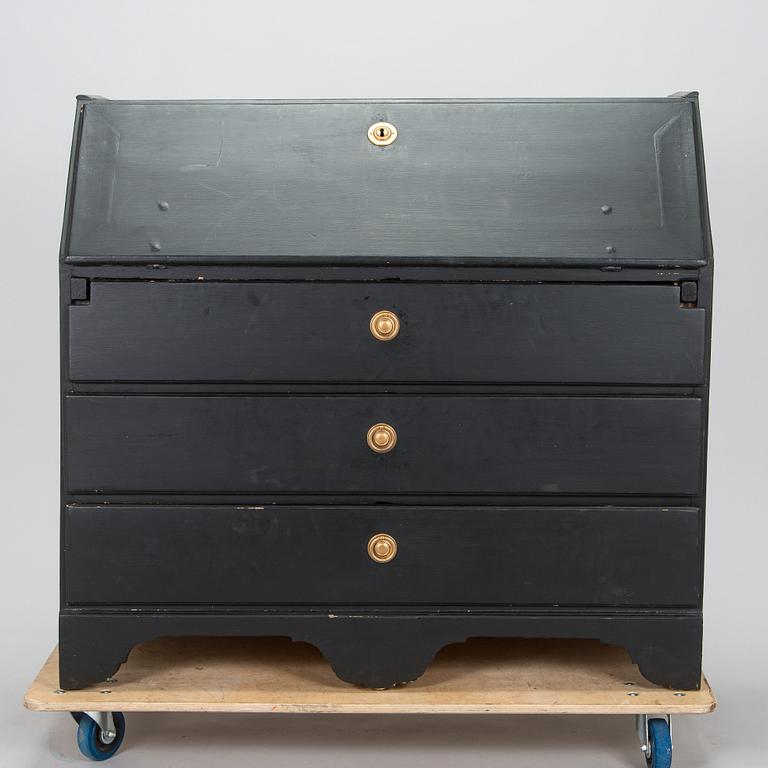 Skrivsekretär, 1800-talets första hälft.