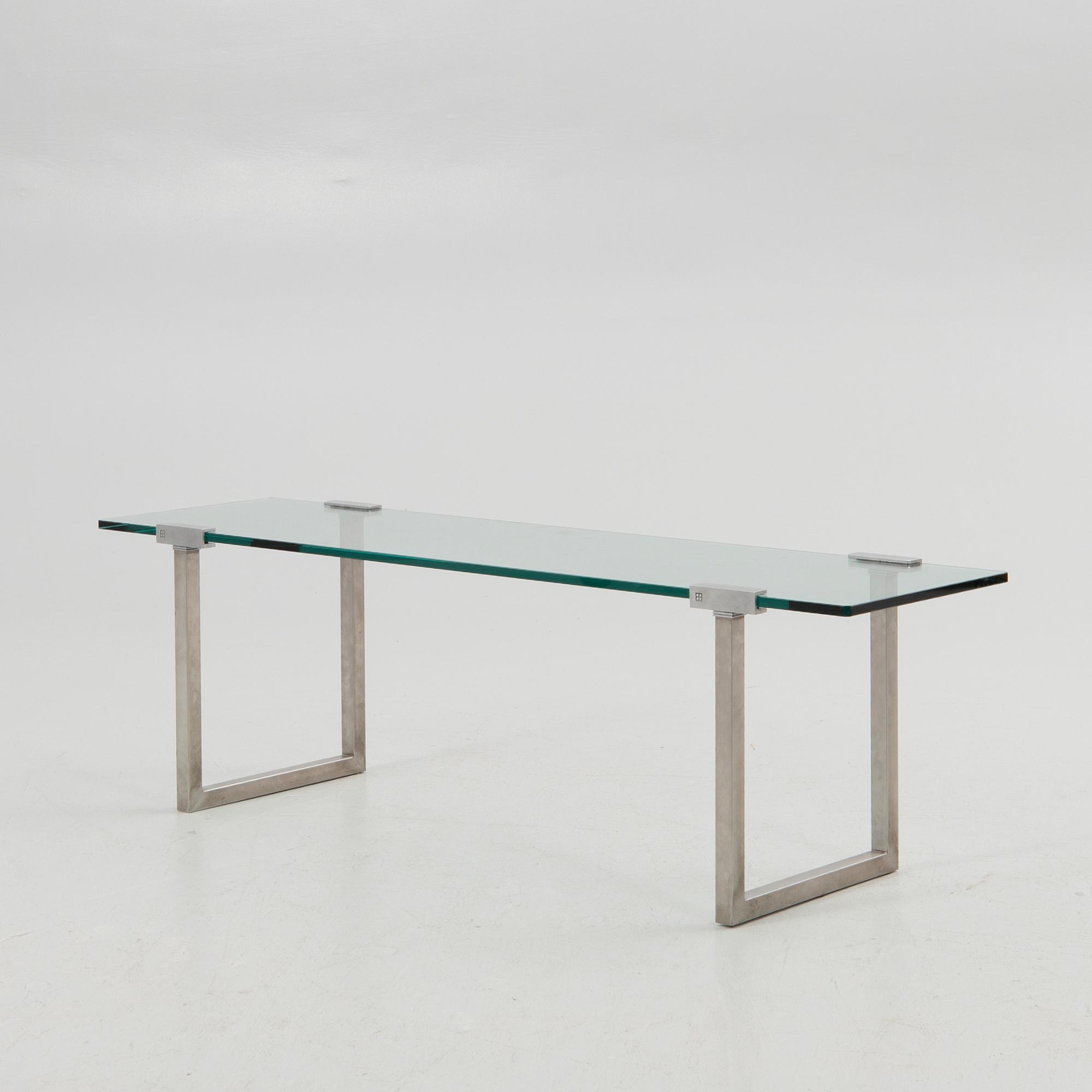 Peter Ghyczy, coffee table, later part of the 20th century.