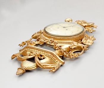 VÄGGPENDYL, gustaviansk, Johan Nyberg, Stockholm, 1700-talets senare del.