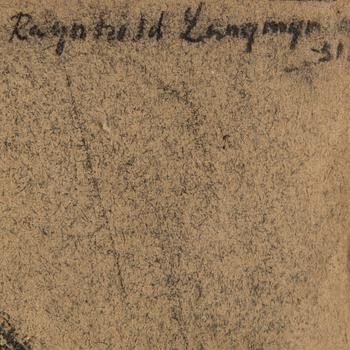 RAGNHILD LANGMYR, Charcoal, signed and dated -51.