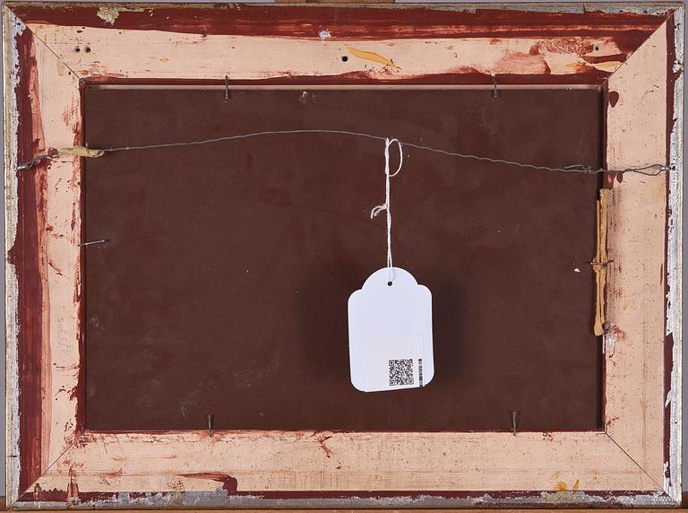 NADINE LUNDAHL, olja på skiva, signerad och daterad 83.