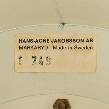 Hans-Agne Jakobsson, a 'T-749' pendant light for Markaryd, latter half of the 20th century.