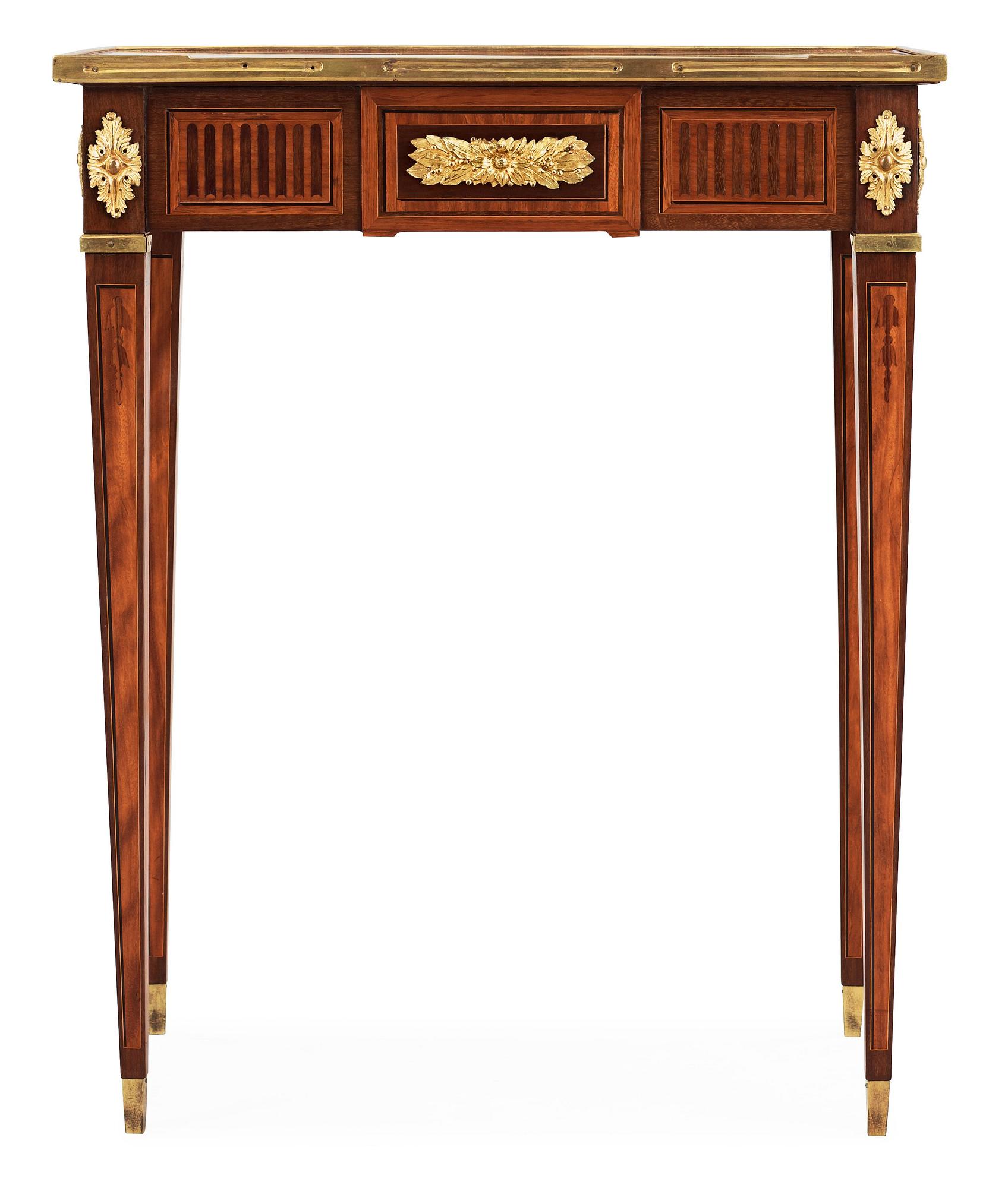 DAMARBETSBORD, av Georg Haupt, (mästare i Stockholm 1770-1784), ej signerat. Gustavianskt.