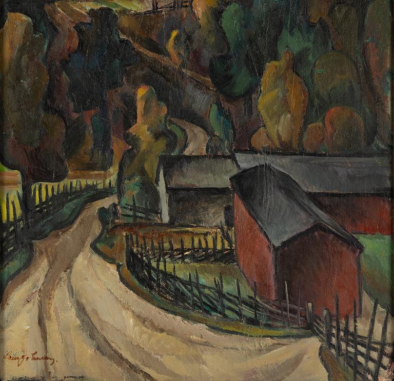 Lasse Johnson, Village road.