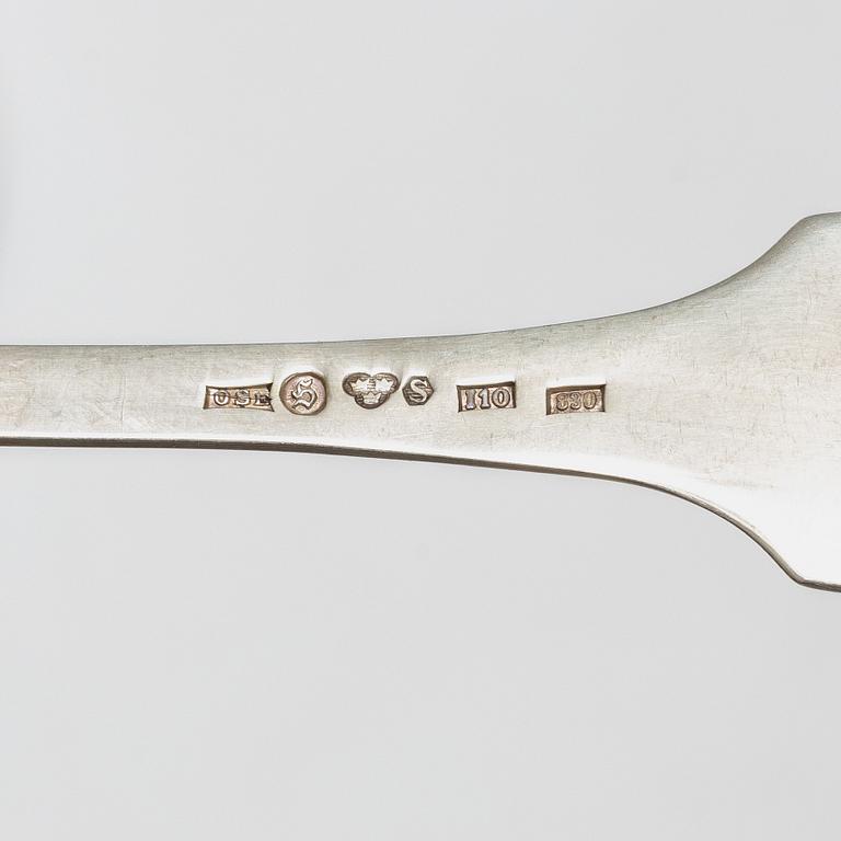 Cutlery, 31 pcs, silver, Sweden 20th century.