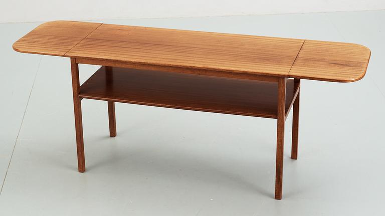 A Josef Frank mahogany table, Svenskt Tenn, model 1059.