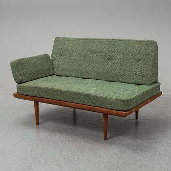 PETER HVIDT & ORLA MØLGAARD NIELSEN, hörnsoffa med hörnbord 3 delar, "Minerva", France & Son, Danmark, 1950/60-tal.
